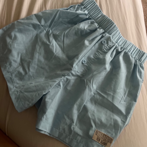 PRETTYLITTLETHING PALE BLUE SHORTS - Picture 2 of 5
